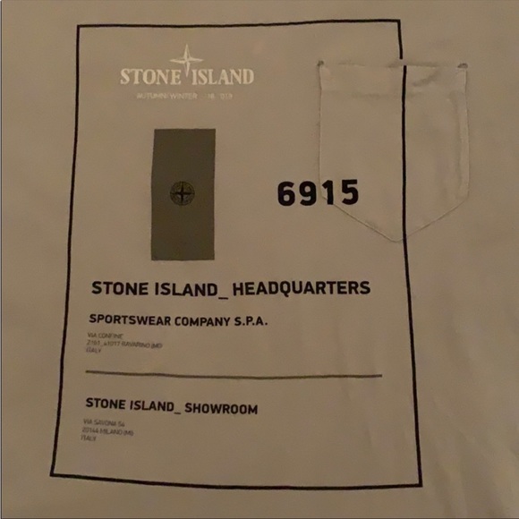 Stone Island Short-Sleeve Tee - Men’s Large - Picture 3 of 6